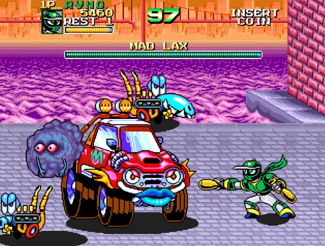 游戏厅菜鸟必抢的角色，抢到之后相当于多条命