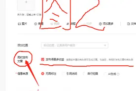 看图操作：新手如何用微头条同时生成文章发布，获得两份收益图片