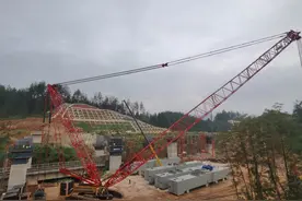 国庆我在岗｜假期不停工 重庆武两高速、重黔铁路等项目加快推进建设图片