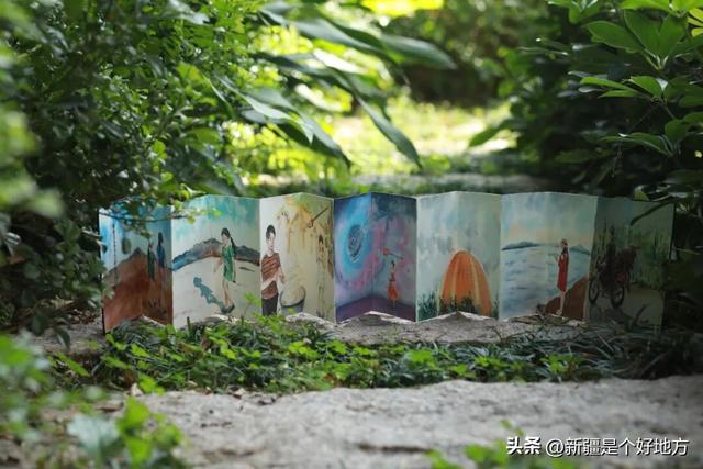 「游客说」“玩一趟新疆，我画了满满两本”