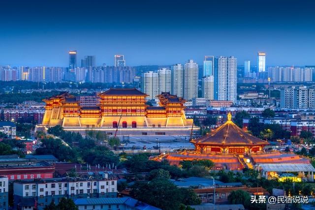 “华夏第一王都”下雪后是啥样？