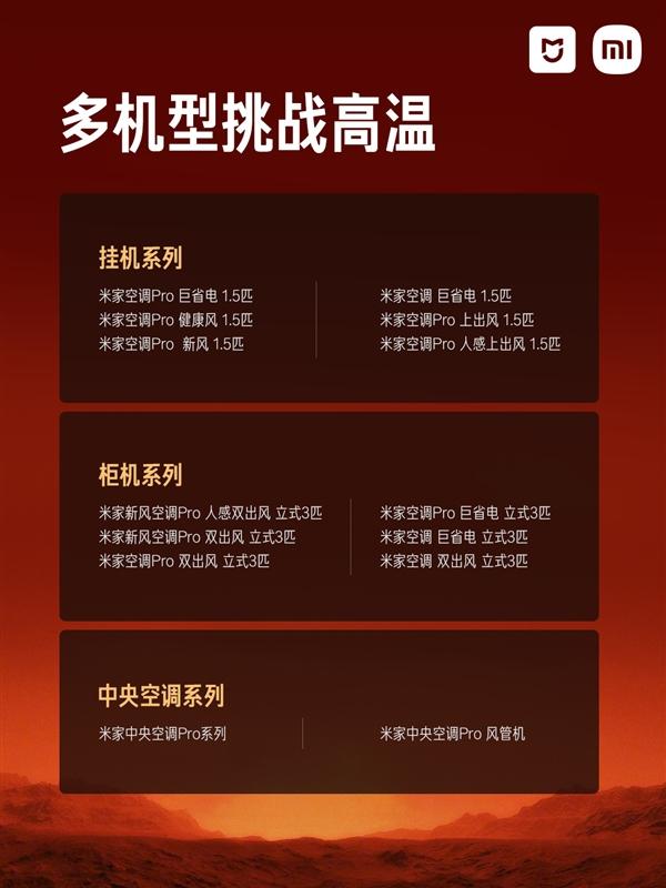 18项测试！小米空调吐鲁番夏测 超48℃ 90天不关机