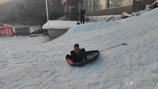 鲁山尧山滑雪乐园开业啦！喜欢玩雪的看来