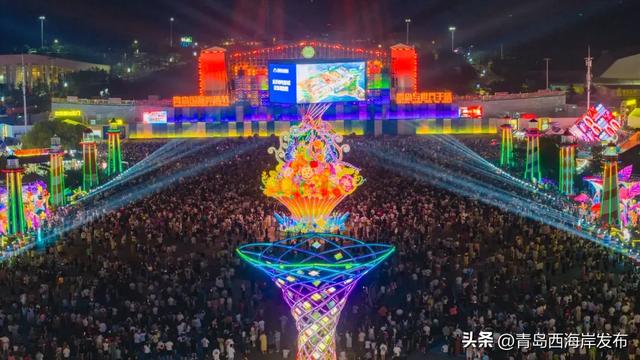 第35届青岛国际啤酒节在青岛西海岸新区开幕！