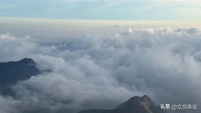 泰山雨后云雾织仙境！泼墨山水里藏着夏日最治愈的奔赴
