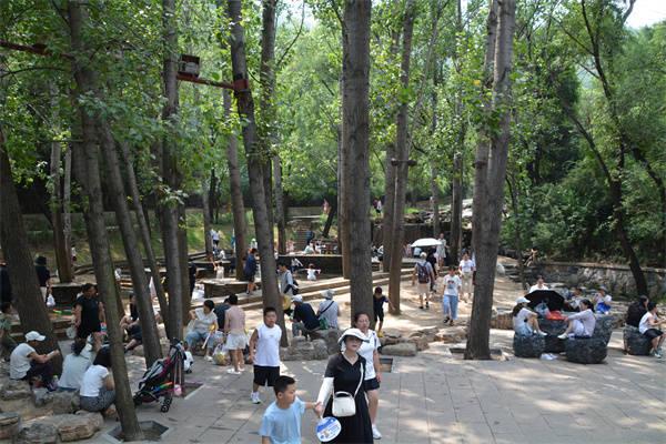 山水蒙山、 生态蒙山、 清凉蒙山、 旅游人气旺！