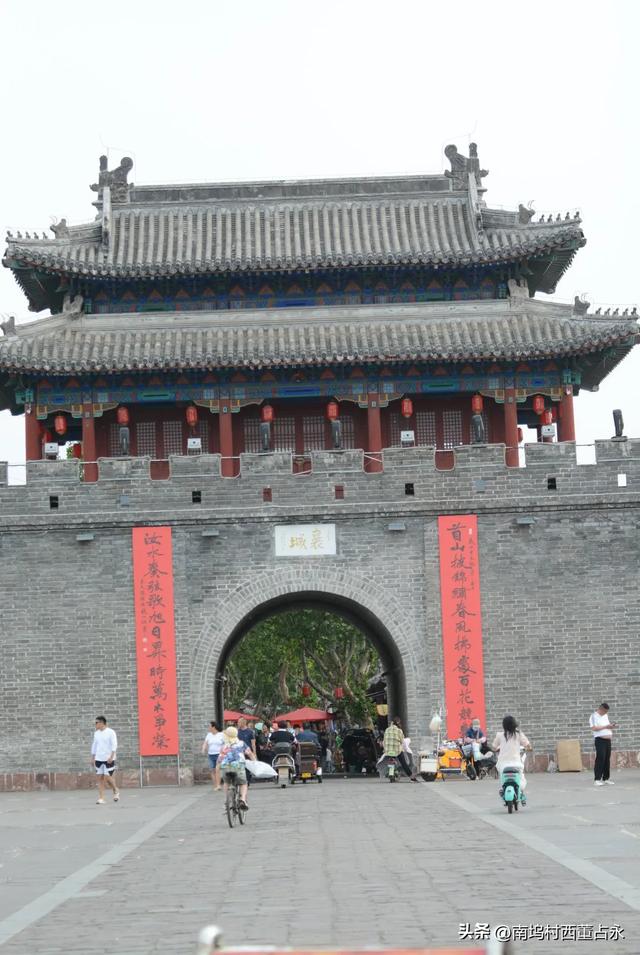 河南省许昌市襄城县老城随拍美女古建筑