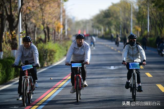 信都区总工会：七里河绿道上的骑行狂欢