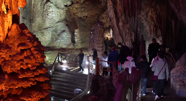 冬游织金洞免门票！16℃恒温溶洞成贵州人打卡热点