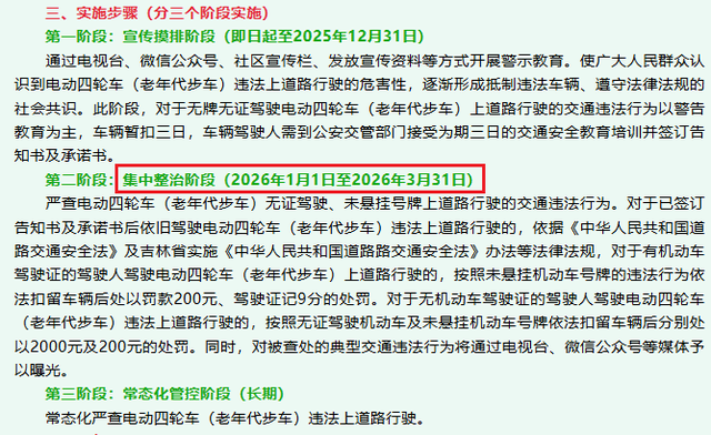 2026年1月1日起，这3类电动车将禁止上路，违规停放充电也会罚款
