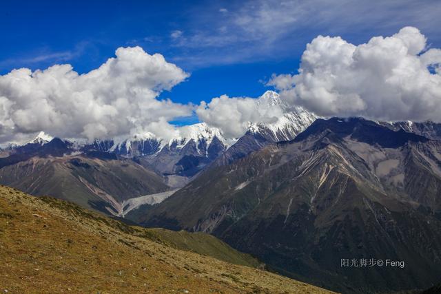 贡嘎大环线：在雪山的凝视下，与艰辛同行之子梅垭口（原创）