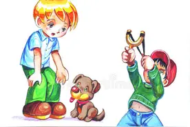 好孩子和坏孩子的故事图片