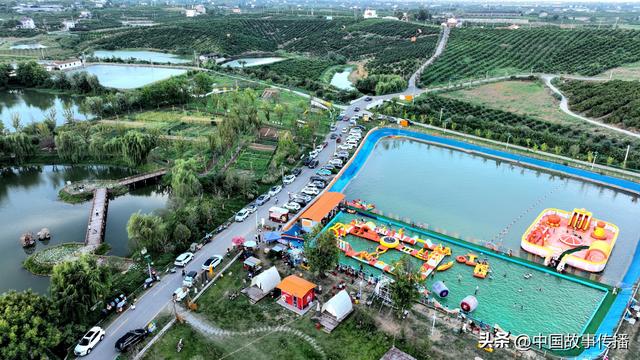 湖北枝江：仙女镇吉吉村冰雾水寨水上乐园清凉度夏