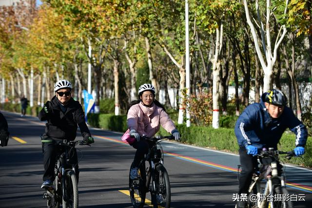 信都区总工会：七里河绿道上的骑行狂欢