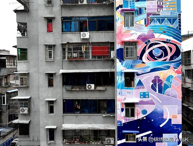 墙上的风景在生长，你在三台遇见了哪一幅？