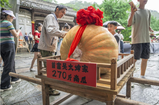 第十一届篁岭晒秋文化季盛大启幕：世界丰盈共绘“天地晒场”