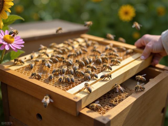 秋末巢蜜规划三技：让蜂群“自带干粮”进冬宫