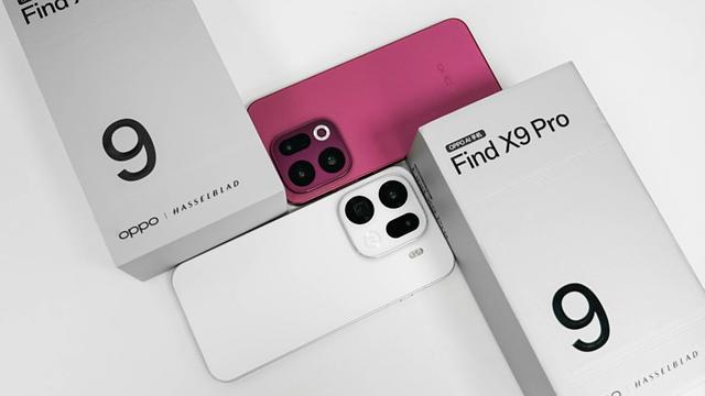 OPPO Find X9 Pro霜白：绒砂工艺藏细节，简约机身显高级