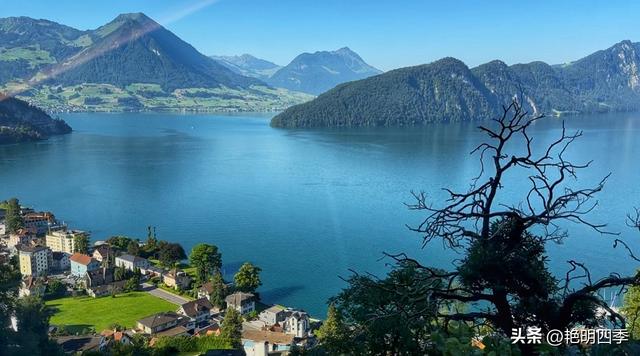 欧游杂记（5）‖ 齿轮火车几上几下瑞吉山，缆车凌空飞跃韦吉斯