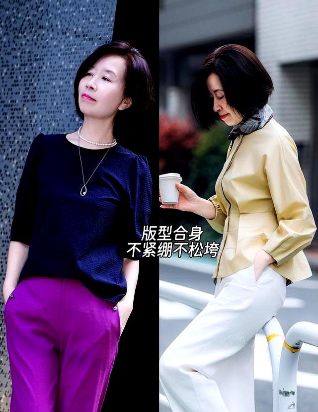 年过50却没有大妈感的女人，穿衣打扮都有这4个特征，装都装不出