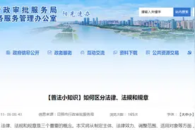 【普法小知识】如何区分法律、法规和规章图片