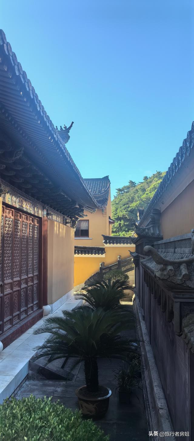 我终于看到了普陀山，神秘的南海观音像