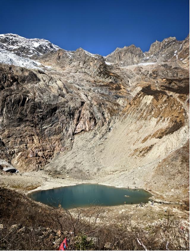 雨崩，一个让人语崩的地方（二）冰湖，上帝的最后一滴眼泪