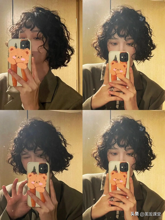 三种很流行的女生烫发发型， 慵懒蓬松很优雅，极具高级感