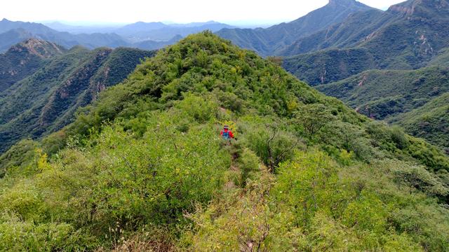 五峰山小石人-落鹰岩环穿游记