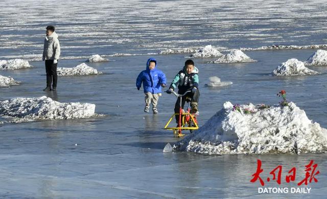 踩冰车、冰上骑行，来于家寨，找回冬天最简单的快乐