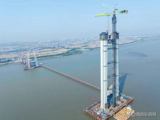 世界在建最大跨度悬索桥—张靖皋长江大桥，将于2028年通车！