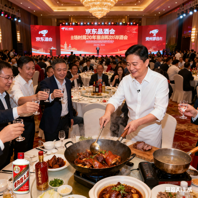 刘强东豪饮超半斤茅台，京东品酒会暗藏何种玄机？