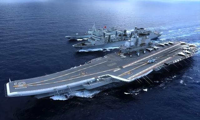 中美航母“历史性会师	”？解放军百艘舰艇出动，西太乱成了一锅粥
