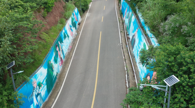 哇！金堂这条公路“大变身”！