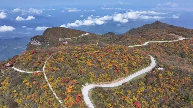 龙头山秋韵：层林尽染的摄影秘境