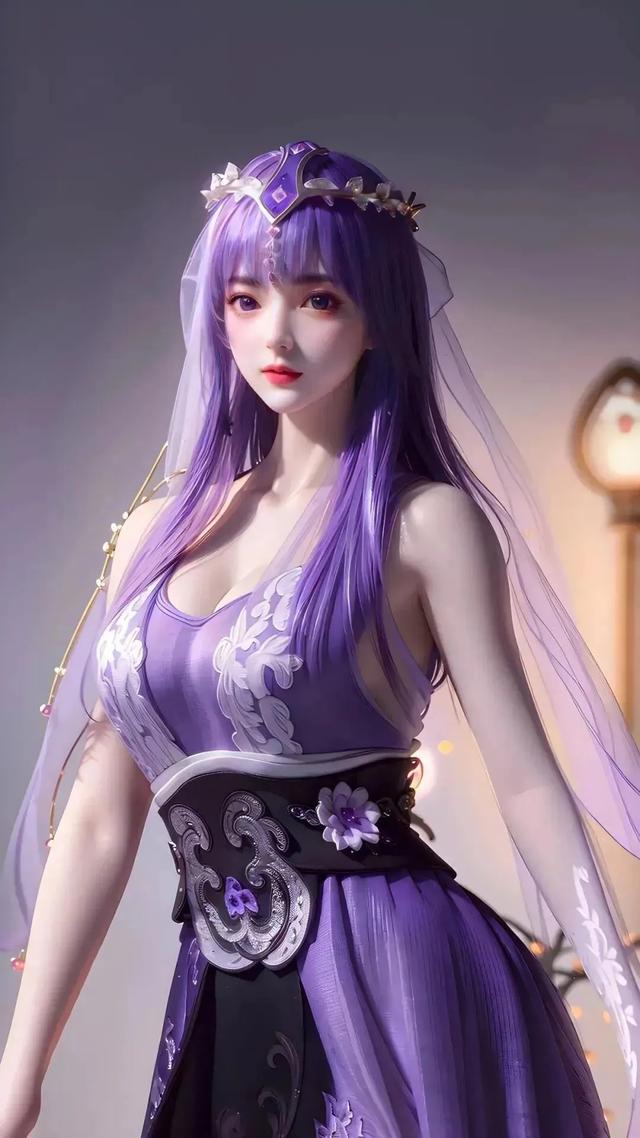 AI美女：沉睡的美人