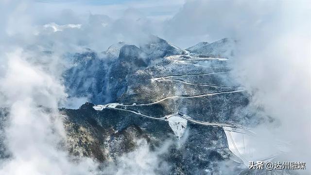 撒贝宁错过的仙境！八台山雪景美如画，速来打卡，别笑他“白跑”！