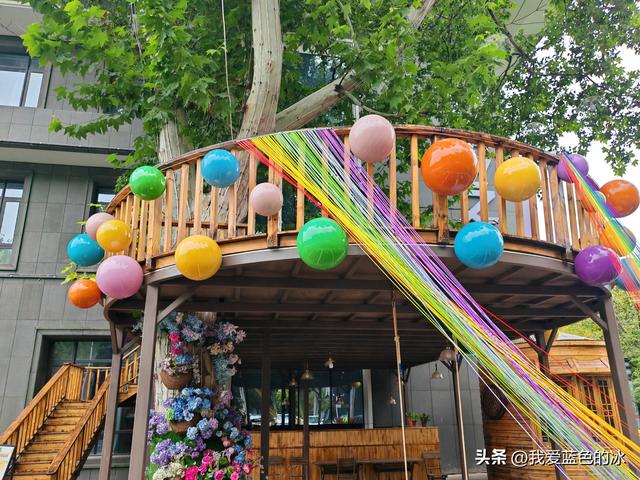 在邯郸住三天，每天餐后在邯郸这家花园式酒店院子里散散步真惬意