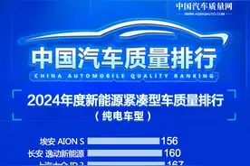纯电动车别乱买！最新质量排行：仅26款达标，AION S、Model 3前五图片