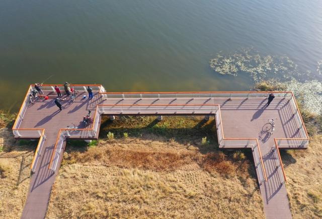 新聊新景丨徒骇河观景平台：亲水漫步 乐享惬意生活