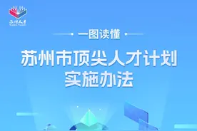 一图读懂《苏州市顶尖人才计划实施办法》图片