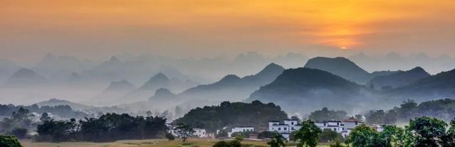 多彩阳山·每日一景｜岭背晨曦