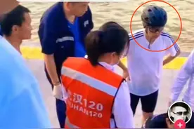 为了一个陌生少年！武汉“骑行侠”跟着救护车“一路狂奔”图片