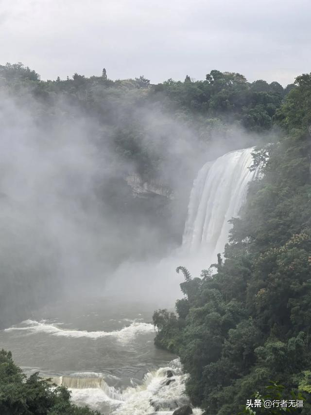 多彩贵州自驾游之安顺黄果树：雨幕初开见虹霓，气势磅礴势无穷