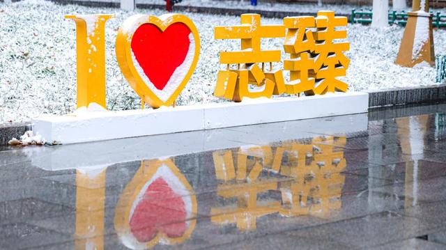 河北衡水：2025年首次降雪，臻园雪景绝绝子！
