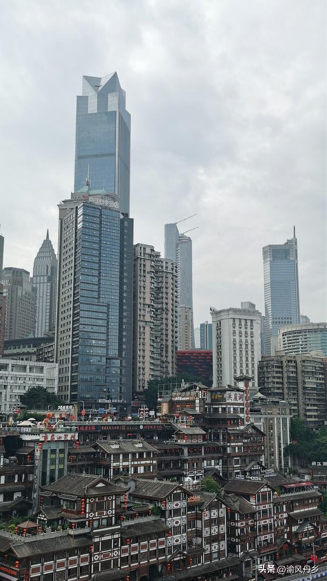 徒步行摄重庆城市风景