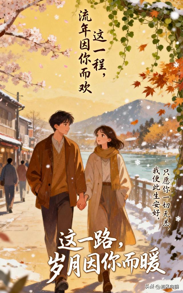 浅遇深知，流年载欢	，岁月生暖，你我皆安