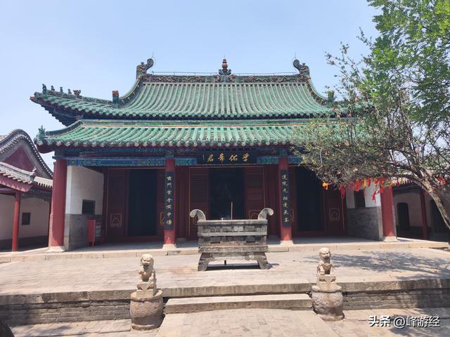 邯郸吕仙祠，成语之乡重温黄粱一梦的故事，西王母殿曾为慈禧行宫