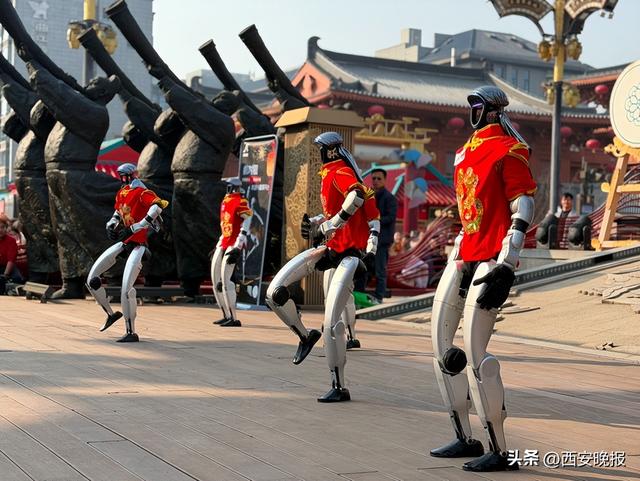 夜幕降临，西安变长安