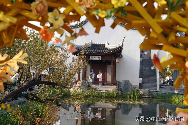 江苏无锡：映月里景区成为市民休闲好去处